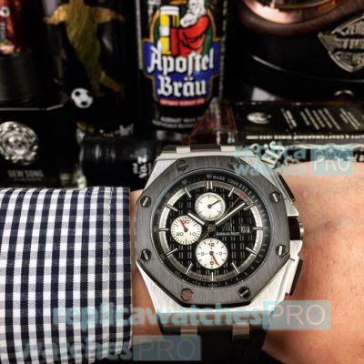 Copy Audemars Piguet Royal Oak Offshore Automatic Black Dial Watch